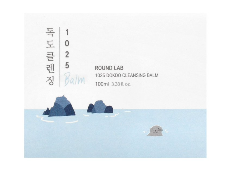 Round Lab 1025 Dokdo Cleansing Balm, 3.38 fl oz/100 mL