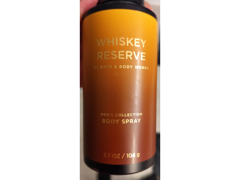 Bath & Body Works Whiskey Reserve Body Spray, 3.7 oz/104 g