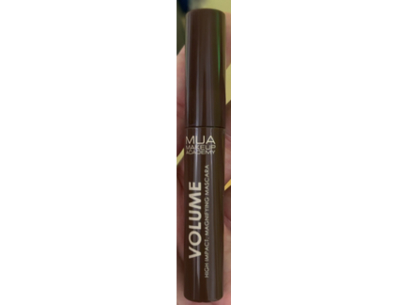 MUA Makeup Academy Volume Magnifying Mascara, Brown, 6 mL