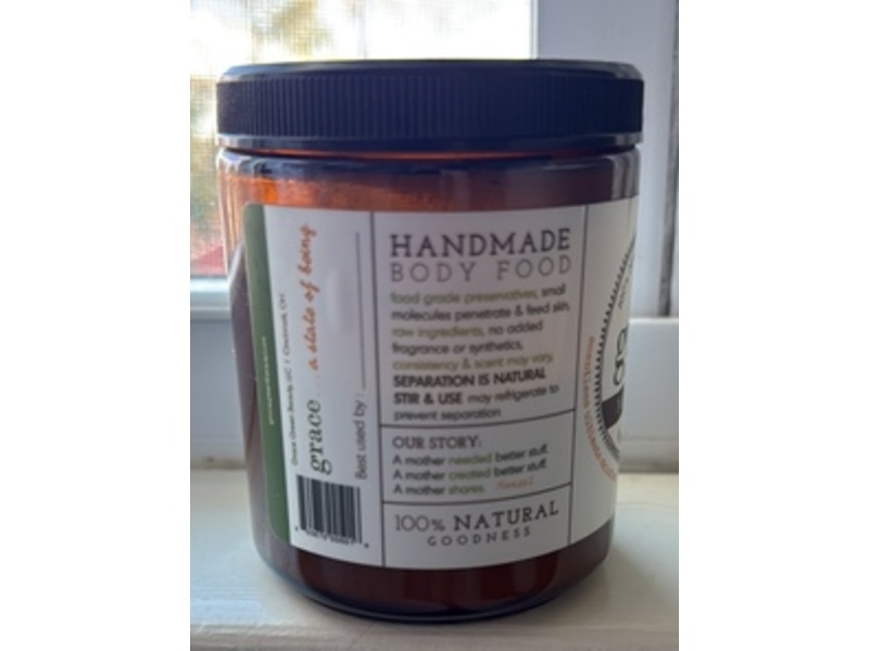 Grace Green Beauty Naked Body Food, Honest Stuff, 8 fl oz/237 mL