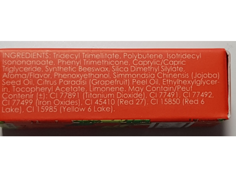 Winky Lux Ph-Lip Gloss, Grapefruit, 0.03 oz/1 g