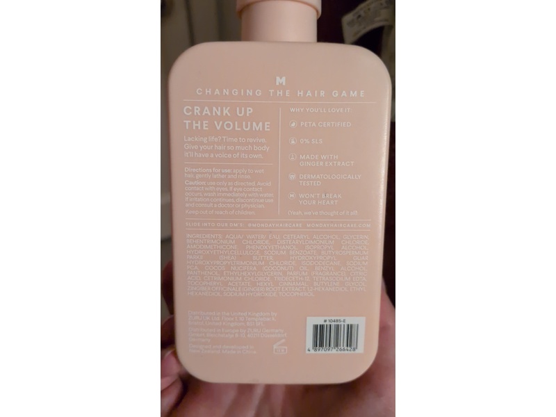 Monday Volume Conditioner, 250 mL