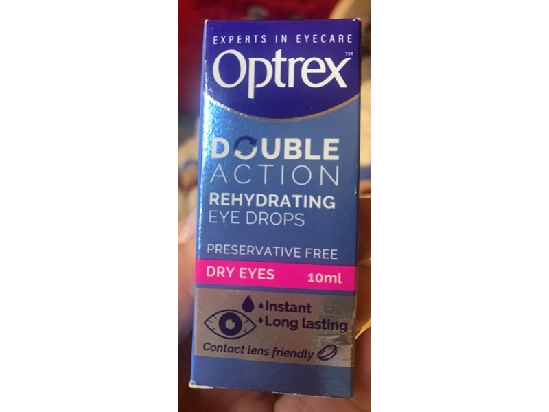 Optrex Double Action Rehydrating Eye Drops, 10 mL