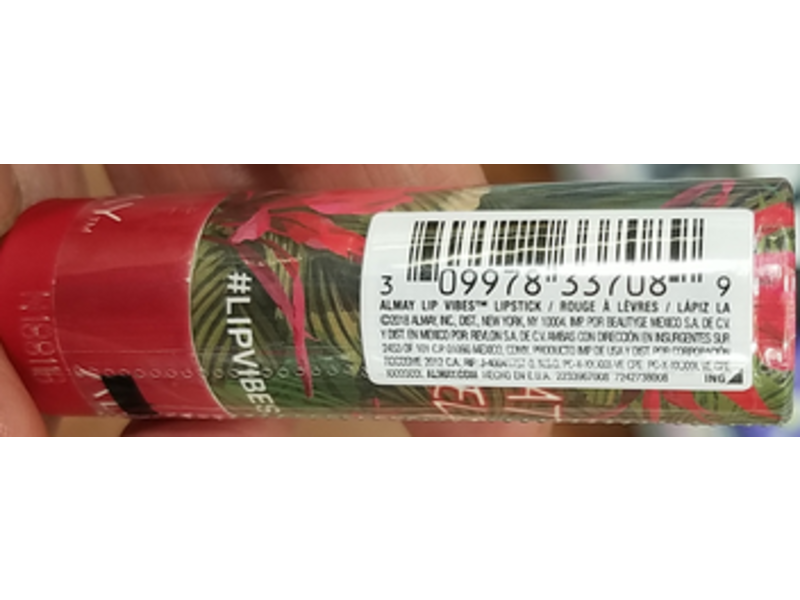 Almay Lip Vibes Lipstick, Treat Yourself, 0.14 oz