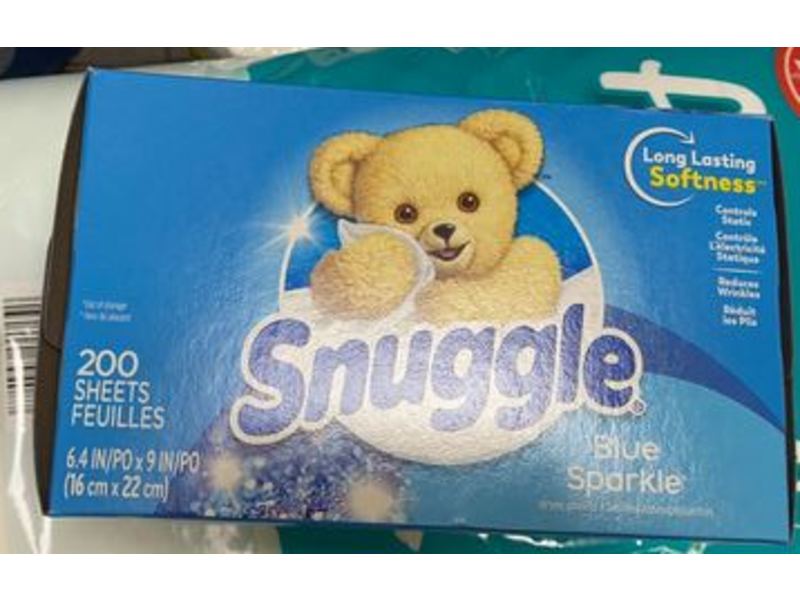 Snuggle Long lasting Softness, Blue Sparkle, 200 Count
