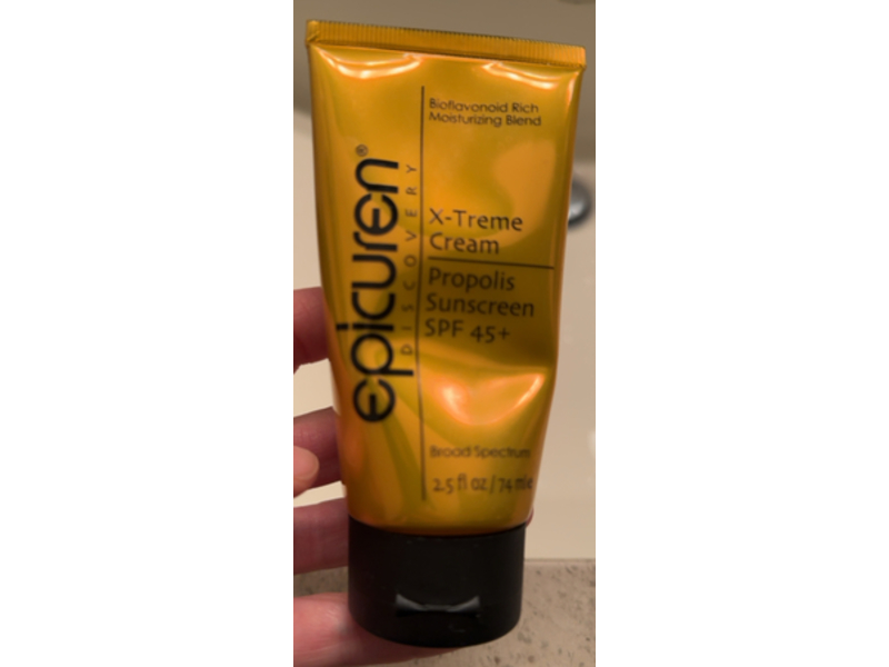 Epicuren Discovery X-Treme Cream Propolis Sunscreen, SPF 45+, 2.5 fl oz/74 mL