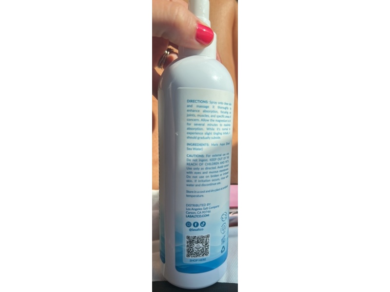 La Salt Co Dead Sea Magnesium Oil, 12 fl oz/355 mL