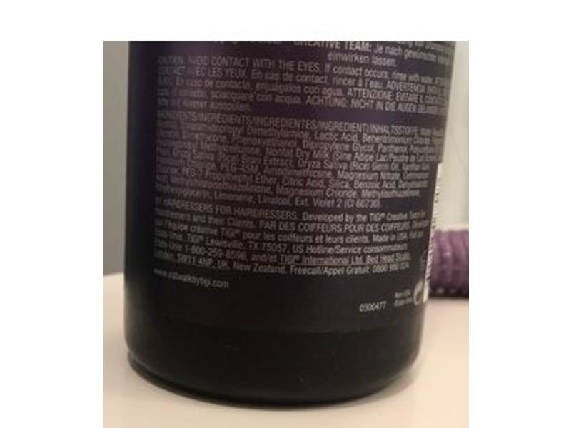 Catwalk By Tigi Fashionista Violet Conditioner, 25.36 fl oz/750 mL