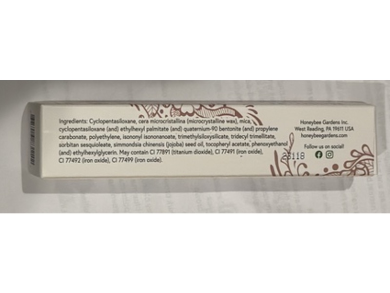 Honeybee Gardens Instant Shadow Stik, River Stone, 0.05 oz/1.6 g