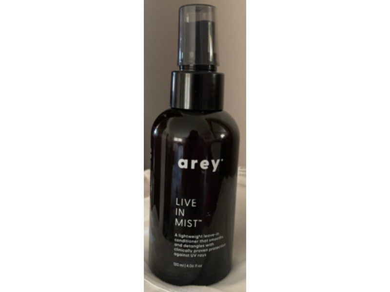 Arey Live In Mist Conditioner, 4.06 fl oz/120 mL