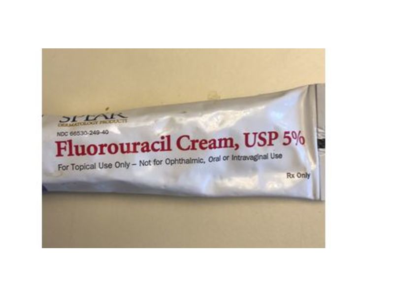 Fluorouracil Cream USP 5%, 40 g, Spear Pharmaceuticals (RX)