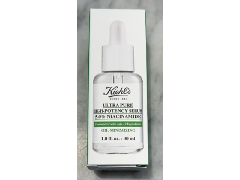 Kiehl's Ultra Pure High-Potency Oil-Minimizing Serum, 1.0 fl oz/30 mL