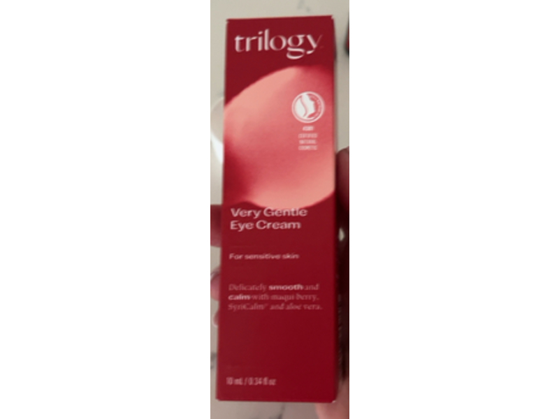 Trilogy Very Gentle Eye Cream, Sensitive Skin, 0.34 fl oz/10 mL