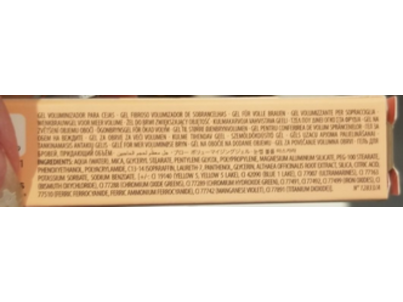 Benefit Gimme Brow Volumizing Fiber Gel, 3-Neutral Light Brown, 0.2 oz/6 g