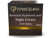 Lovaiceland Retinol & Hyaluronic Acid Anti-Aging Night Cream, 50 mL - Image 2
