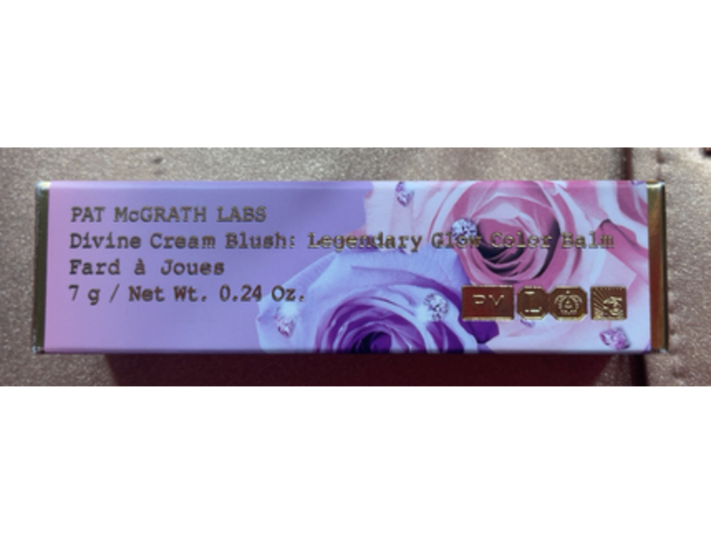 Pat McGrath Labs Divine Cream Blush Legendary Glow Color Balm, Divine Rose Glow, 0.24 oz/7 g