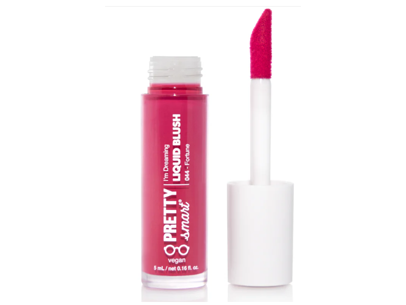 Pretty Smart I'm Dreaming Liquid Blush, 044 Fortune, 0.16 fl oz/5 mL