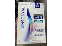 Sensodyne Clinical White Enamel Strengthening Toothpaste, 5.5 oz/156 g, Pack Of 3 - Image 3