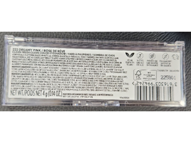 Covergirl Clean Fresh Eyeshadow, Dreamy Pink, 0.14 oz/4 g