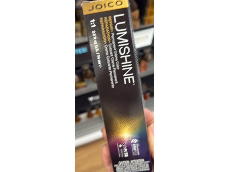 Joico Lumishine Permanent Color Cream, 8N/8.0, 2.5 fl oz/74 mL