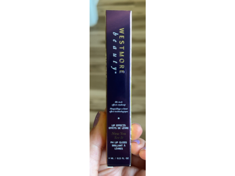 Westmore Beauty Lip Gloss, Now You See It, 0.13 fl oz/4 mL