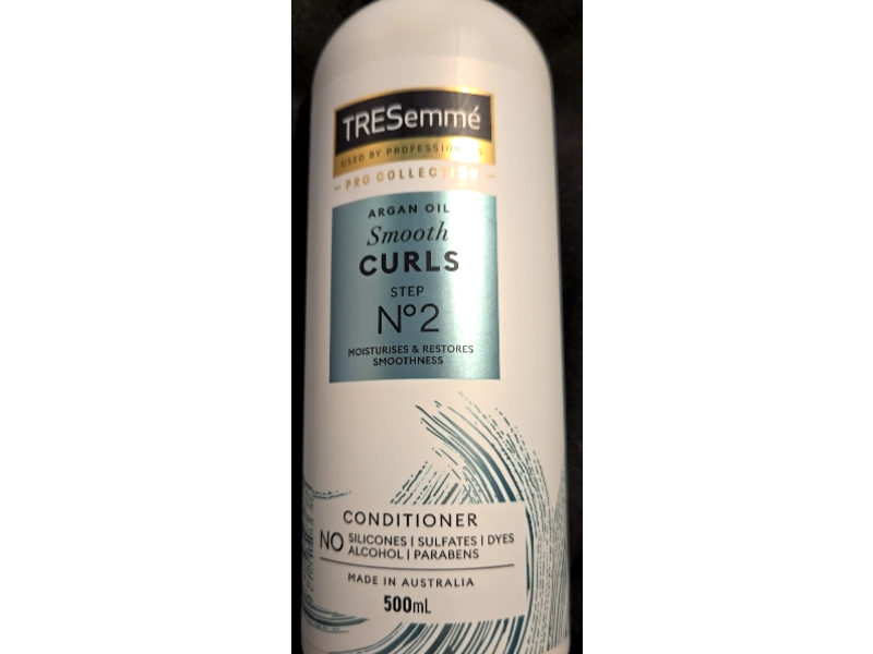 TreSemme Smooth Curls Step No 2 Conditioner, Argan Oil, 500 mL