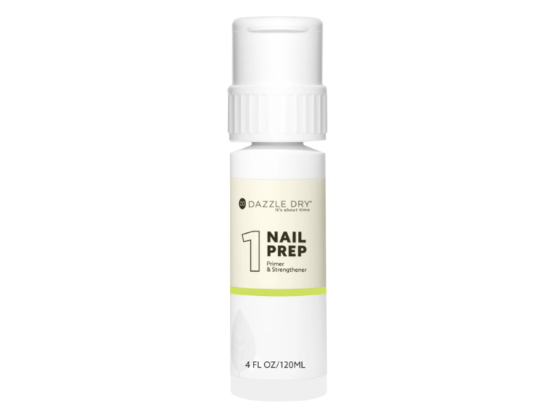 Dazzle Dry Nail Prep, Step 1, Primer & Strengthener, 4 fl oz/120 mL