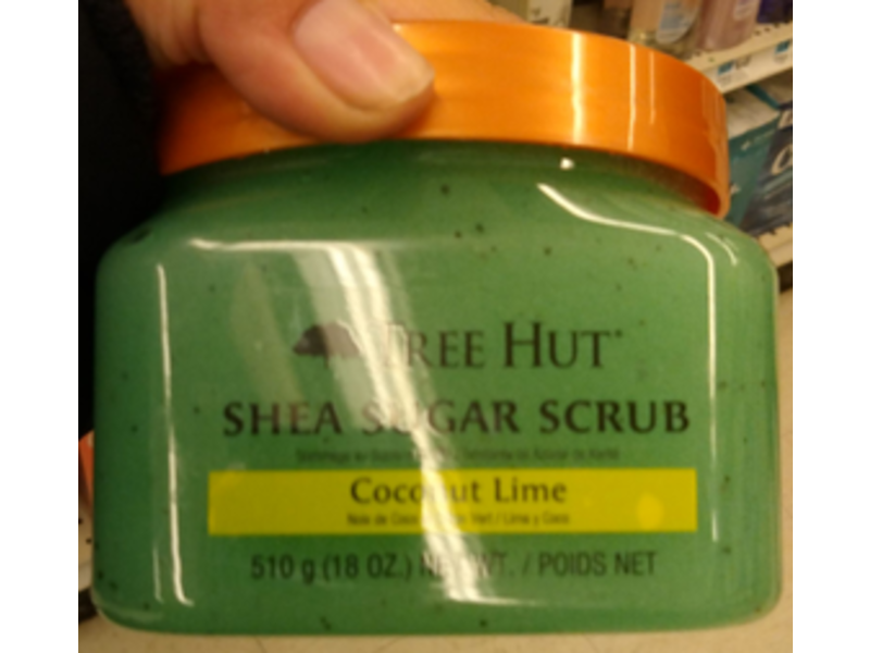 Tree Hut Shea Sugar Body Scrub, Coconut Lime, 18 oz/510 g