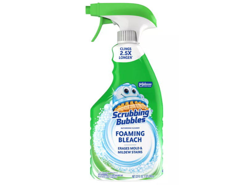 Sc Johnson Scrubbing Bubbles Foaming Bleach Bathroom Cleaner, 32 oz/946 mL