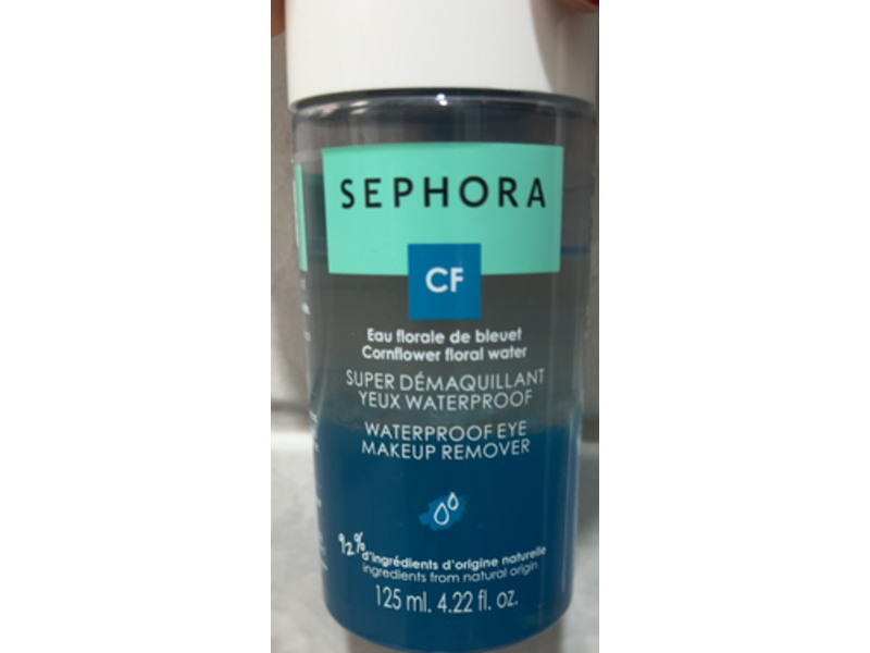Sephora Collection Waterproof Eye Makeup Remover, 4.22 fl oz/125 mL
