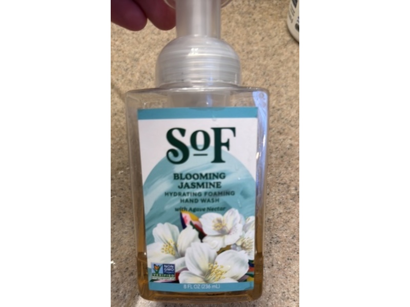 South Of France Hydrating Foaming Hand Wash, Blooming Jasmine, 8 fl oz/236 mL, Pack Of 6