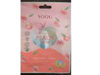 Soqu Plumping & Firming Mask, Peach Extract + Collagen, 0.81 oz/23 g - Image 3