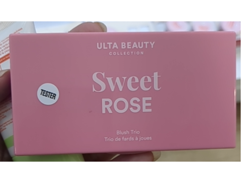Ulta Beauty Blush Trio, Sweet Rose, 0.42 oz/12.3 g