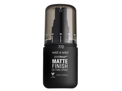 Wet N Wild Photo Focus Matte Finish Setting Spray, Matte Appeal, 1.52 fl oz/45 mL