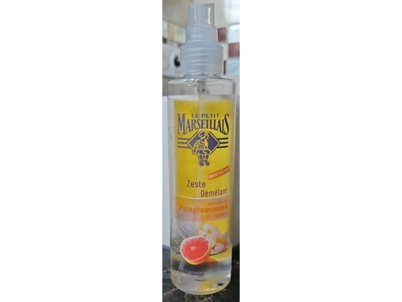 Le Petit Marseiliais Detangling Spray, Grapefruit & Jasmine, 200 mL