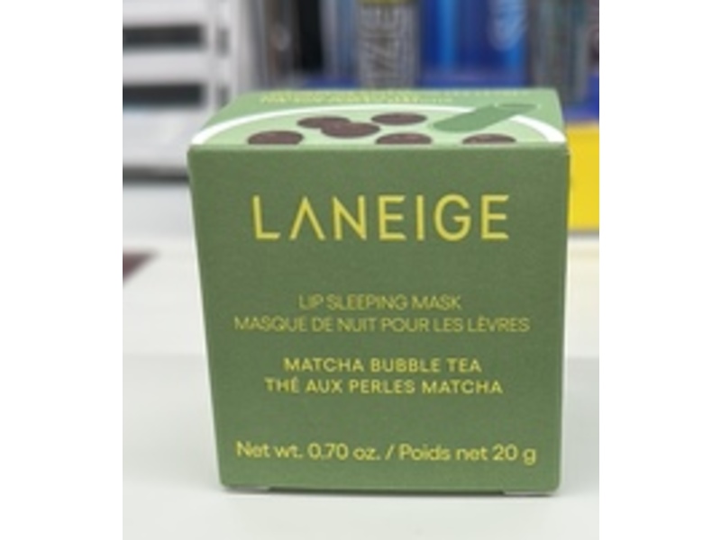 Laneige Lip Sleeping Mask, Matcha Bubble Tea, 0.70 oz/20 g