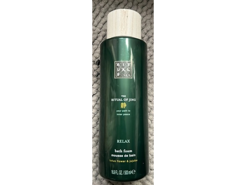 The Ritual Of Jing Relax Bath Foam, 16.9 fl oz/500 mL