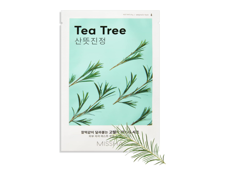Missha Airy Fit Sheet Mask, Tea Tree, 19 g