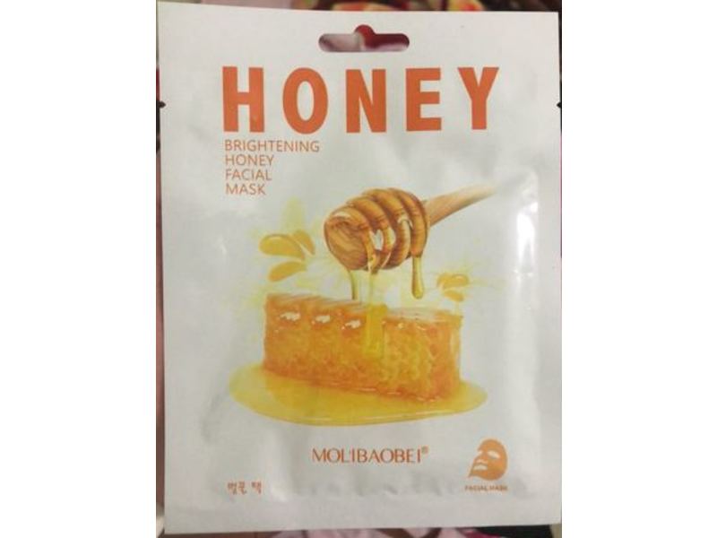 Honey Brightening Honey Facial Mask, 10 Pack