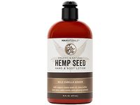 Mika Naturals Organic Hemp Seed Hand Body Lotion, Wild Vanilla Ginger, 16 fl oz/473 mL - Image 2