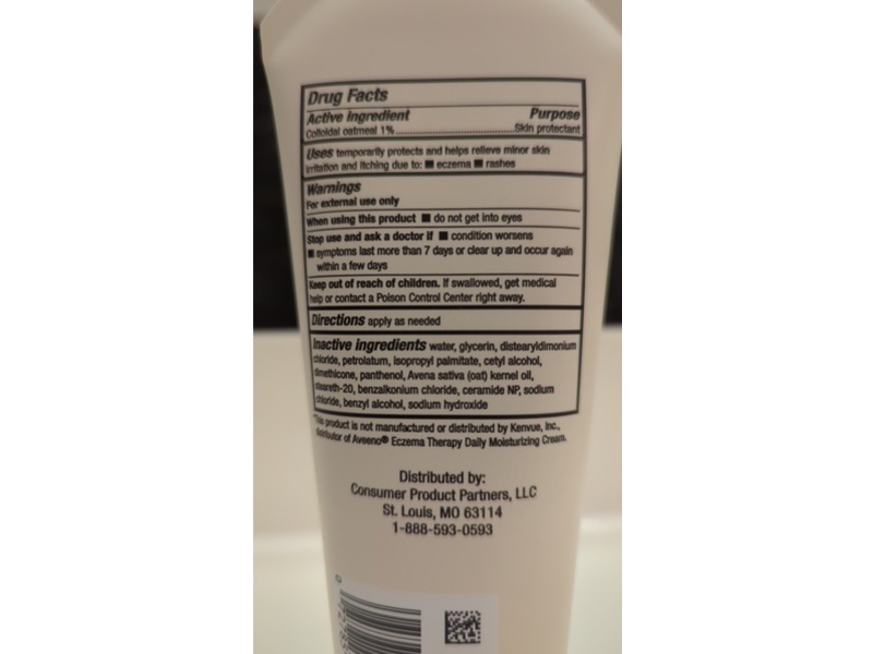 Simply Eczema Soothing Moisturizing Cream, Colloidal Oatmeal, 7.3 oz /207 g