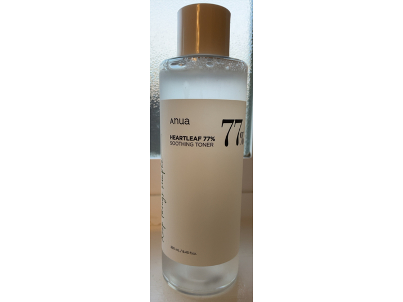 Anua Heartleaf 77% Soothing Toner, 8.45 fl oz/250 mL