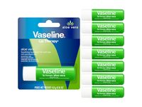 Vaseline Moisturizing Lip Balm, Aloe Vera, 0.16 oz/4.8 g, Pack Of 8 - Image 2