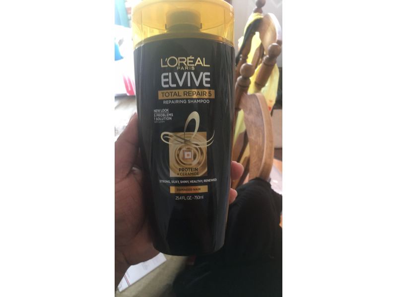 L'Oreal Paris Advanced Haircare Total Repair 5 Restoring Shampoo, 25.4 Fl Oz