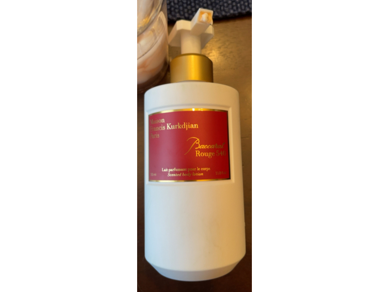 Maison Francis Kurkdjian Paris Scented Body Lotion, Baccarai Rouge 540, 11.8 fl oz/350 mL