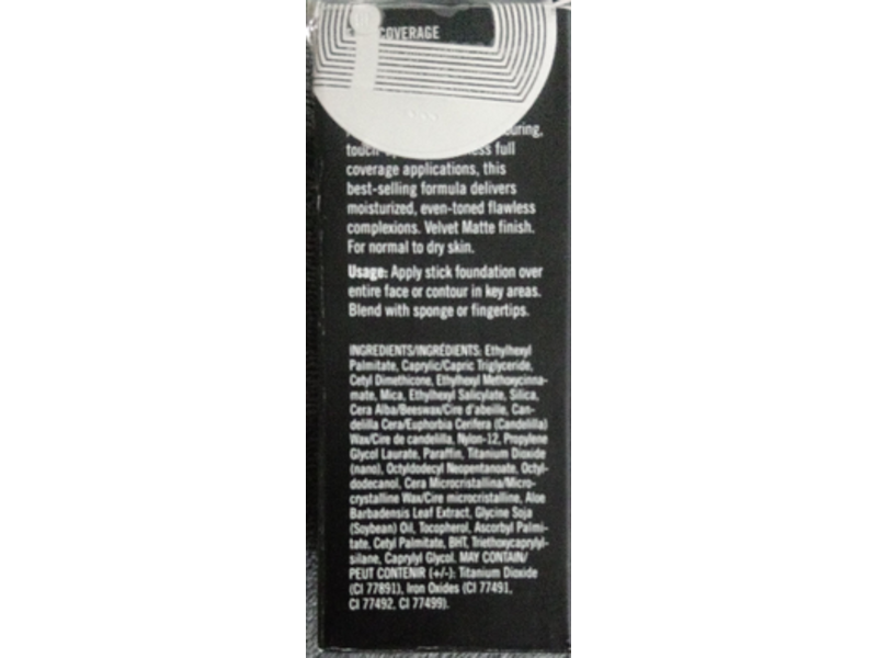 Black Opal True Color Skin Perfecting Stick Foundation, Carob 620, 0.50 oz/14.2 g