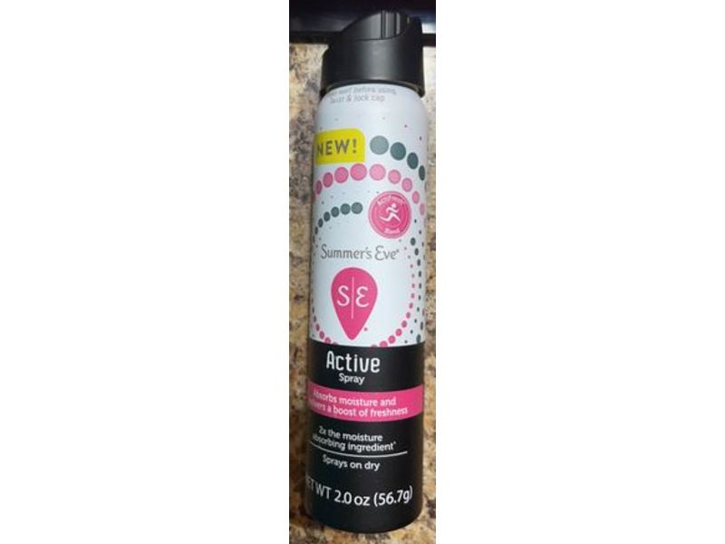 Summer's Eve Active Freshening Spray, 2 oz/56.7 g