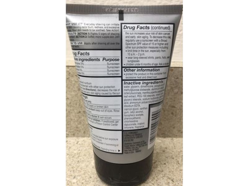 L'Oreal Paris Men Expert Hydra Energetic Comfort Max After Shave Balm, SPF 15, 3.3 fl oz/100 mL