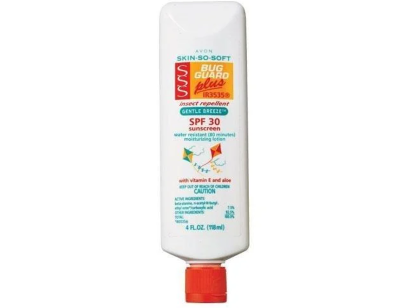 Avon Skin-So-Soft Bug Guard Plus Insect Repellent, SPF 30, Gentle Breeze, 4 fl oz/118 mL