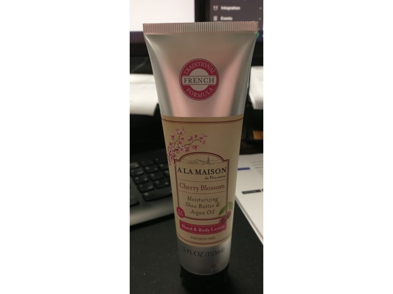 A La Maison De Provence Hand & Body Lotion, Cherry Blossom, 5 fl oz/150 mL